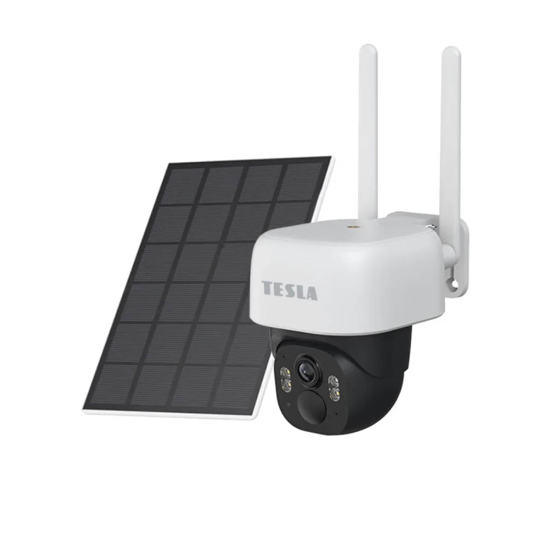 TESLA SecureQ SC45 Zewnętrzna kamera na kartę SIM 4G z panelem solarnym