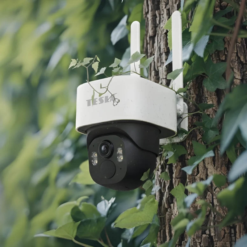 TESLA SecureQ SC45 Zewnętrzna kamera na kartę SIM 4G z panelem solarnym