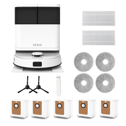 TESLA RoboStar iQ900 Ultra Robot sprzątający MOP, LIDAR, stacja automatycznego czyszczenia