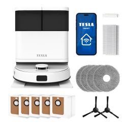 TESLA RoboStar iQ900 Ultra Robot sprzątający MOP, LIDAR, stacja automatycznego czyszczenia