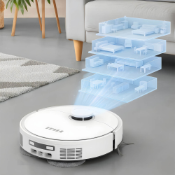 TESLA RoboStar iQ900 Ultra Robot sprzątający MOP, LIDAR, stacja automatycznego czyszczenia