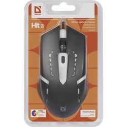 Mysz przewodowa Defender HIT MB-601 1200dpi 4P | PartsPC.pl