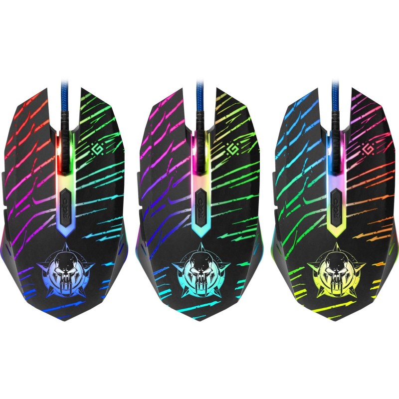 Mysz przewodowa Defender Dark Agent GM-590L 12800dpi 6P | PartsPC.pl