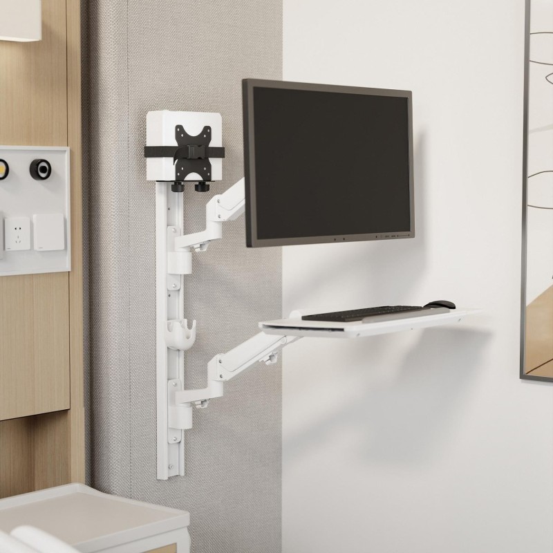 Uchwyt do mini komputerów Maclean MC-115 B, zakres 17-70mm, kompatybilny z