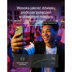 Belkin Słuchawki półotwarte douszne do spania, IPX4, Bluetooth 6.0, kremowe