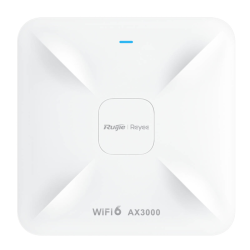 Ruijie Reyee RG-RAP2260 | Access Point, 2 portów, 1xGE, 1x2,5GE, 1xPoE IN, WiFi 6, 2,4Ghz/5GHz, AX3000, Wewnętrzny, 1x12V DC, Me