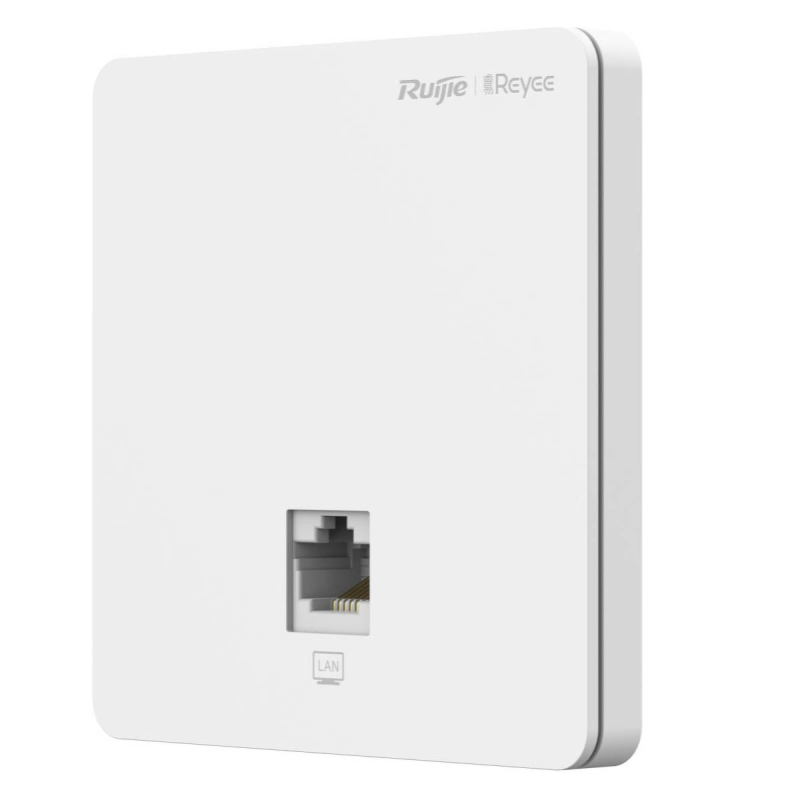 Ruijie Reyee RG-RAP1200(F) | Access Point, 2 portów, 2xFE, 1xPoE IN, WiFi 5, 2,4GHz/5GHz, AC1267, Wewnętrzny, Naścienny, Roaming
