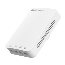 Ruijie Reyee RG-RAP1200(P) | Access Point, 5 portów, 5xGE, 1xPoE IN, 1xPoE Out, WiFi 5, 2,4 GHz/5GHz, AC1267, Wewnętrzny, Naście