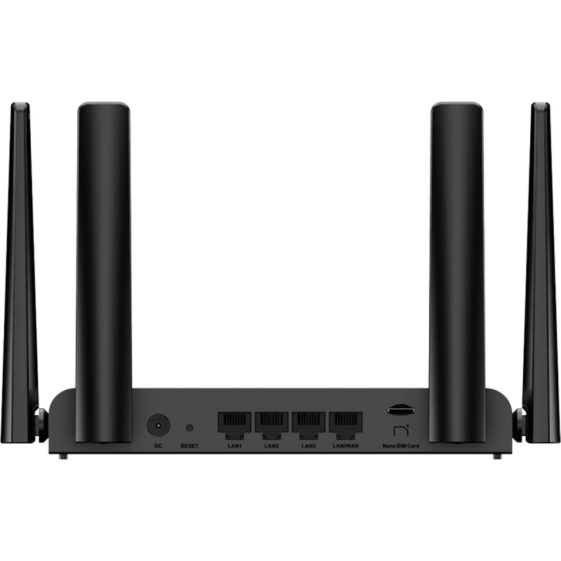 Ruijie Reyee RG-EW300T | Router, WiFi 4G LTE, 4 porty, 4xFE, 3xLAN, 1xLAN/WAN, WiFi 4, 2,4GHz, N300, 2x4 dBi, LTE 2x3dbi Mesh, R