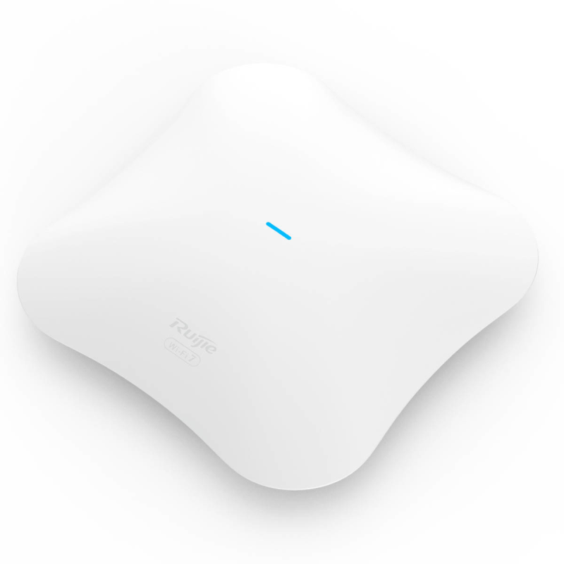 Ruijie Reyee RG-RAP73Pro | Access Point, 2 portów, 1x2,5GE, 1xSFP+, 1xPoE IN, WiFi 7, 2,4GHz/5GHz/6GHz, BE14000, Wewnętrzny, Suf