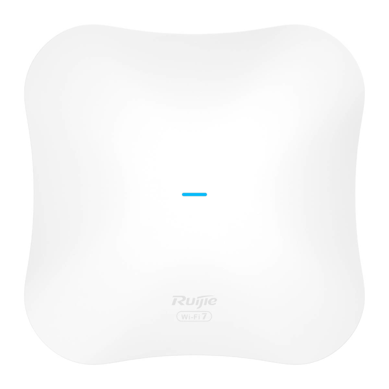 Ruijie Reyee RG-RAP73Pro | Access Point, 2 portów, 1x2,5GE, 1xSFP+, 1xPoE IN, WiFi 7, 2,4GHz/5GHz/6GHz, BE14000, Wewnętrzny, Suf