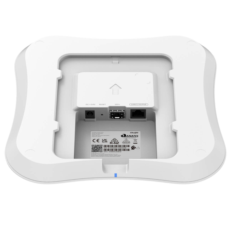 Ruijie Reyee RG-RAP73Pro | Access Point, 2 portów, 1x2,5GE, 1xSFP+, 1xPoE IN, WiFi 7, 2,4GHz/5GHz/6GHz, BE14000, Wewnętrzny, Suf