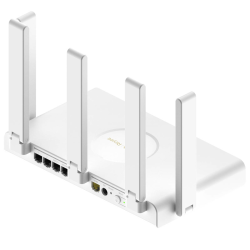 Ruijie Reyee RG-EW3000GX | Router, WiFi, 5 portów, 5xGbit, 3xLAN, 1xWAN, 1xLAN/WAN, WiFi 6, 2,4GHz/5GHz, AX3000, 5x5 dBi, Mesh, 