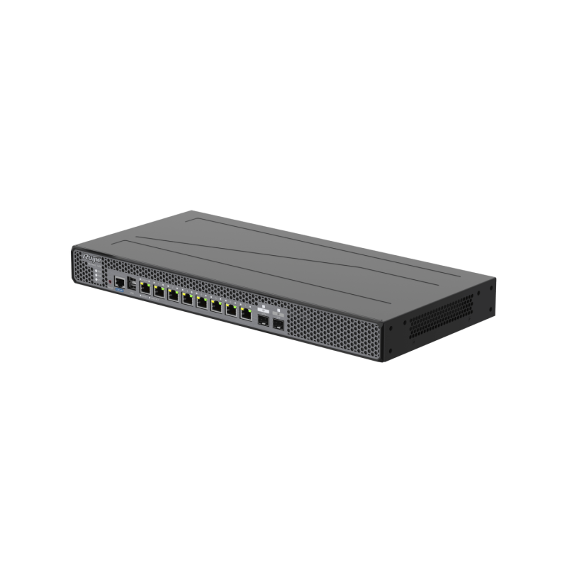 Ruijie Reyee RG-WALL 1600-Z3200-S | Next-Generation Z Series Firewall, 11 portów, 8xGbit, 1xGE SFP, 1x10GE SFP+, 1xConsole, Rack