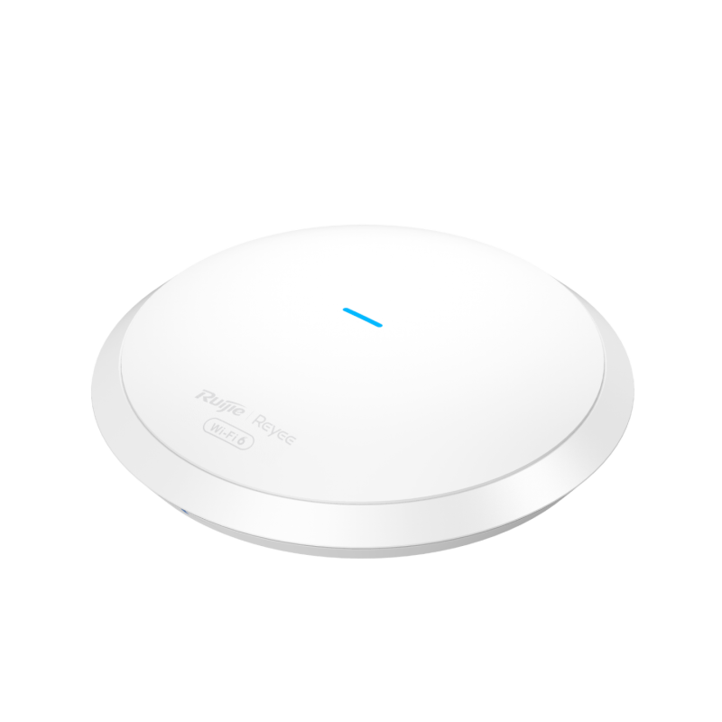 Ruijie Reyee RG-RAP62 | Access Point, 1 port, 1xGE, 1xPoE IN, WiFi 6, 2,4GHz/5GHz, Ax1774, Wewnętrzny, Sufitowy, Mesh, Roaming, 