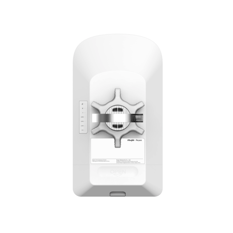 Ruijie Reyee RG-EST350G | Access Point, kierunkowy, 3 port, 1xPoE IN Passiv/Activ, 3xGE, WiFi 5, 5GHz, 876Mbps, Zewnętrzny, 1x12