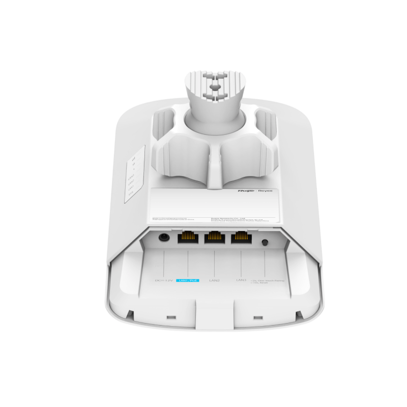 Ruijie Reyee RG-EST350G | Access Point, kierunkowy, 3 port, 1xPoE IN Passiv/Activ, 3xGE, WiFi 5, 5GHz, 876Mbps, Zewnętrzny, 1x12