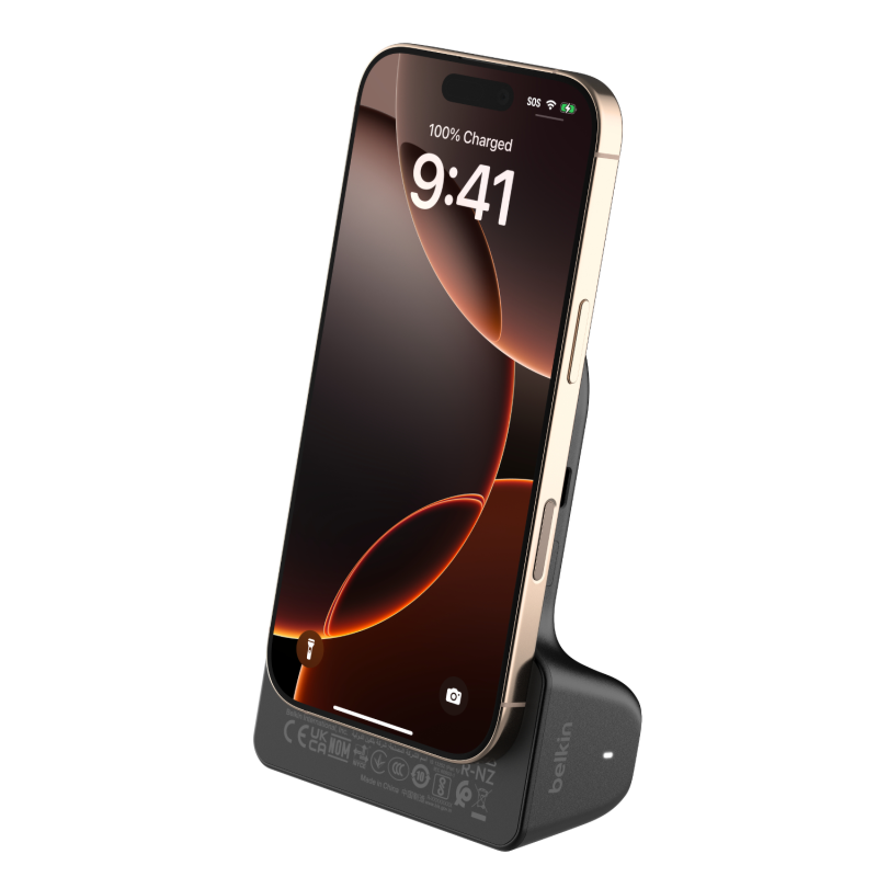 Belkin Stage PowerGrip Powerbank  9300 mAh, magnetyczny 7,5W, USB-C 15W, czarny