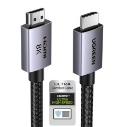 Kabel HDMI Ugreen HD171 25911 HDMI - HDMI 2.1, 8K 60Hz, 3D, HDR, 48Gbps 3m