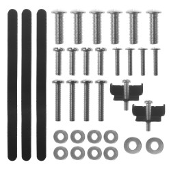 Stojak do TV Maclean MC-132, uniwersalny, na szafkę RTV, podstawka, max.35