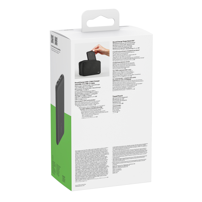 Belkin Zestaw podróżny - Powerbank 10 000 mAh + ładowarka 25… | PartsPC.pl