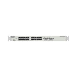 Ruijie Reyee RG-NBS5200-24GT4XS-P-V2 | Switch Zarządzalny, 28 portów, 24xGE, 24xPoE, 370W, 4xSFP+, Rack, L2+, Cloud