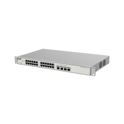 Ruijie Reyee RG-NBS5200-24GT4XS-P-V2 | Switch Zarządzalny, 28 portów, 24xGE, 24xPoE, 370W, 4xSFP+, Rack, L2+, Cloud