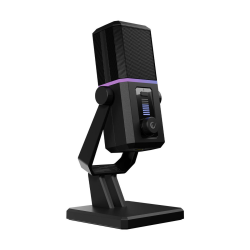 Rampage Cyclone Mikrofon gamingowy RGB USB-C czarny