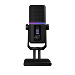 Rampage Cyclone Mikrofon gamingowy RGB USB-C czarny