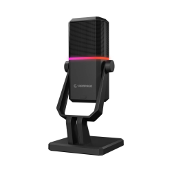 Rampage Cyclone Mikrofon gamingowy RGB USB-C czarny