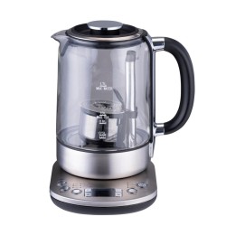 Czajnik z zaparzaczem do herbaty ALPINA 1,7l 2200w Srebrny