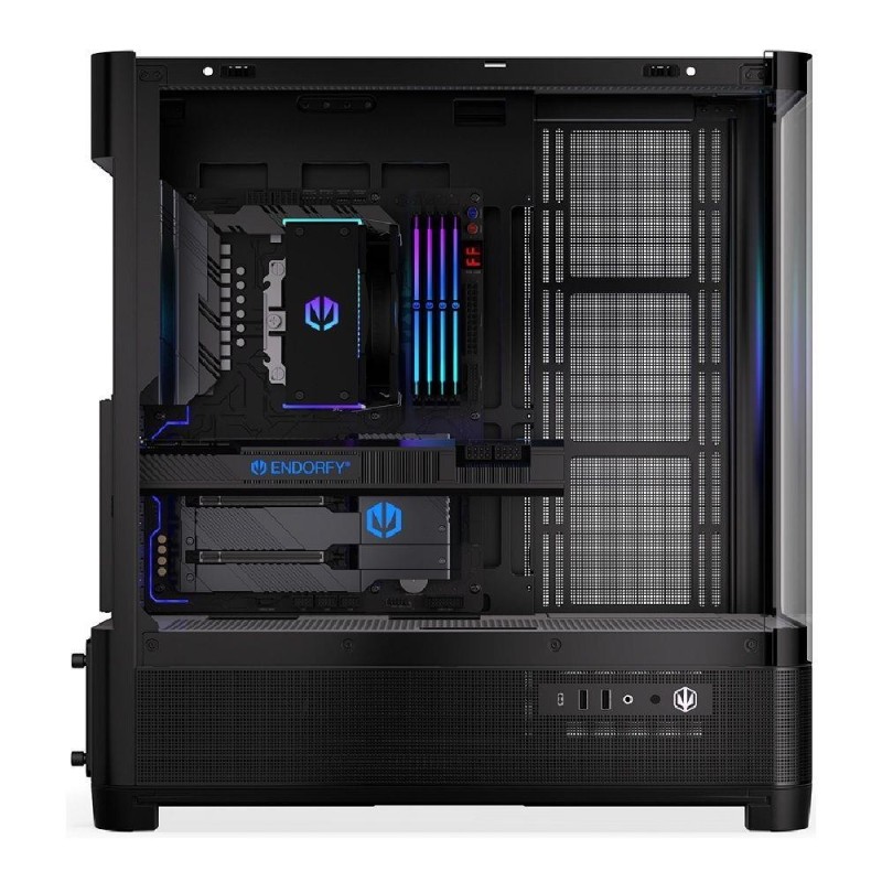 Obudowa Endorfy Aquarius 8000 Flex ATX z oknem bez zasilacza czarna