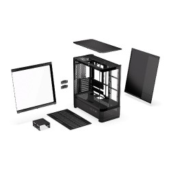 Obudowa Endorfy Aquarius 8000 Flex ATX z oknem bez zasilacza czarna