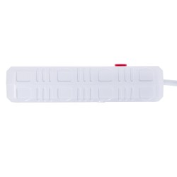 Listwa zasilająca Maclean MCE393 W, przedłużacz 4 gniazda + 3xUSB, 110-240V