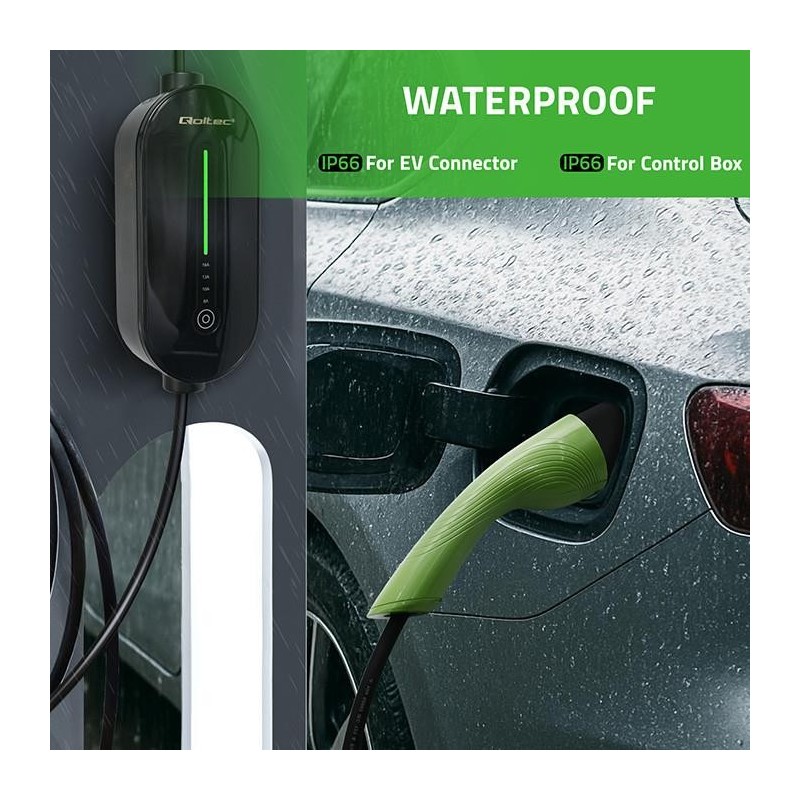 Ładowarka Qoltec do samochodu elektrycznego EV z... | PartsPC.pl