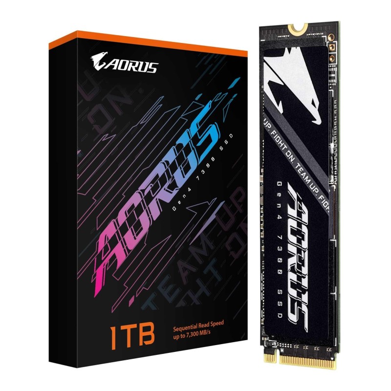 Dysk SSD Gigabyte AORUS Gen4 7300 1TB M.2 2280 NVMe PCIe 4.0 x4 (7300/6000