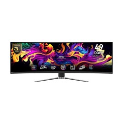 MSI Monitor MPG 491CQP QD-OLED 49 cali/LED/QD-OLED/Zakrzywiony/144Hz/Czarny