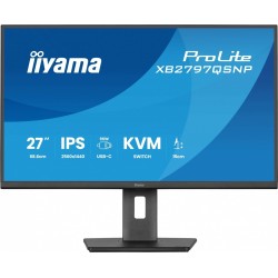 IIYAMA Monitor 27 cali XB2797QSNP-B1 IPS,QHD,USB-c Dock 96W,HDMI,