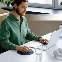 Unitek Bezprzewodowa mysz optyczna biurowa 2.4GHz