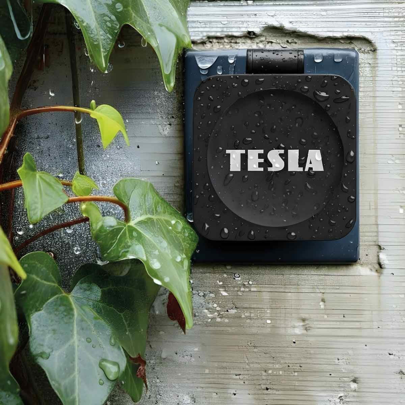 Tesla Smart Plug SP400 Inteligentne gniazdko zewnętrzne WiFi IP44 z pomiarem energii