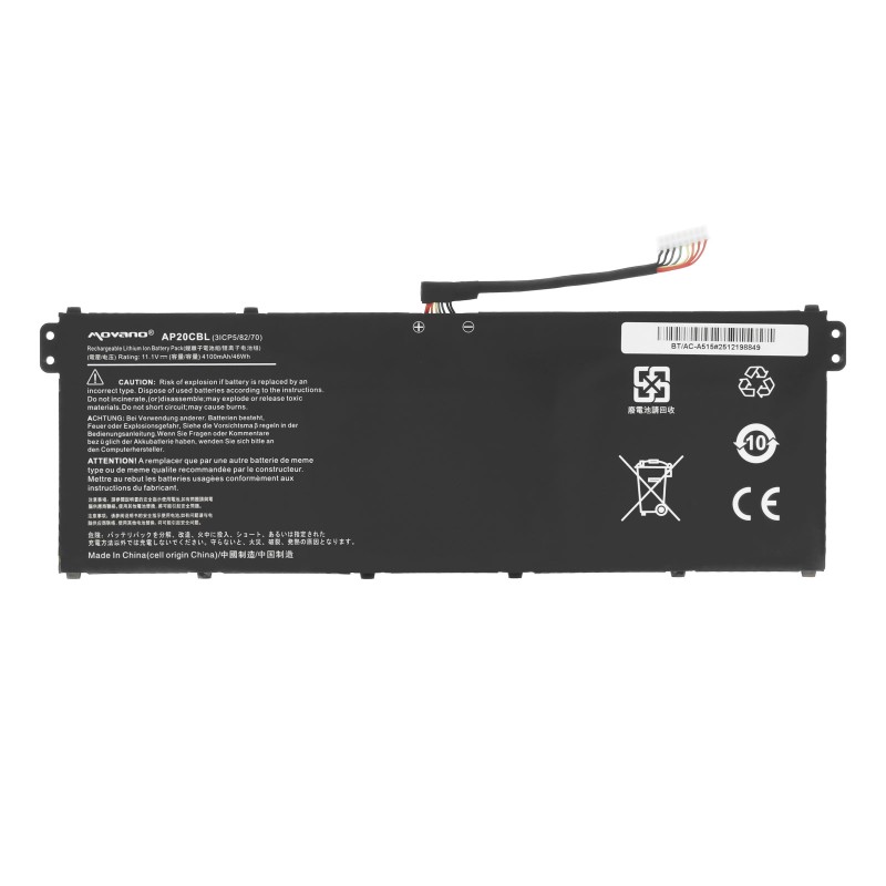 Bateria Movano do Acer Aspire 5 A515-45, 7 A715-43G