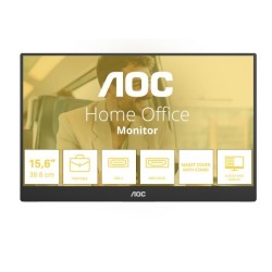 AOC Monitor 16T20E2 15.6 cala IPS Mini HDMI USB-C Głośniki