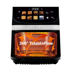 TESLA AirCook DualHeat QD73 XXL Frytkownica beztłuszczowa 9L 2200W z podwójnym grzaniem