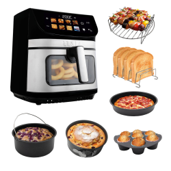 TESLA AirCook DualHeat QD73 XXL Frytkownica beztłuszczowa 9L 2200W z podwójnym grzaniem