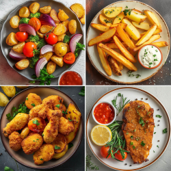 TESLA AirCook DualHeat QD575 XXL Frytkownica beztłuszczowa jedno/dwukomorowa 10L