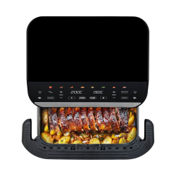 TESLA AirCook DualHeat QD575 XXL Frytkownica beztłuszczowa jedno/dwukomorowa 10L