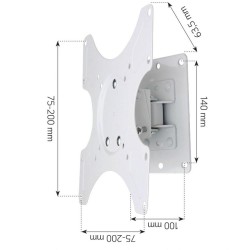 Uchwyt ścienny Techly 19"-37", 25kg obrotowy | PartsPC.pl