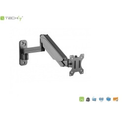Uchwyt ścienny Techly 17"-32", 8kg Sprężyna Gazowa | PartsPC.pl