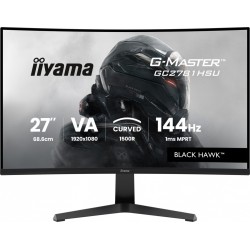 IIYAMA Monitor 27 cali GC2781HSU-B1 VA, FHD, 144Hz, 1ms, 2xUSB, 1500R, 350