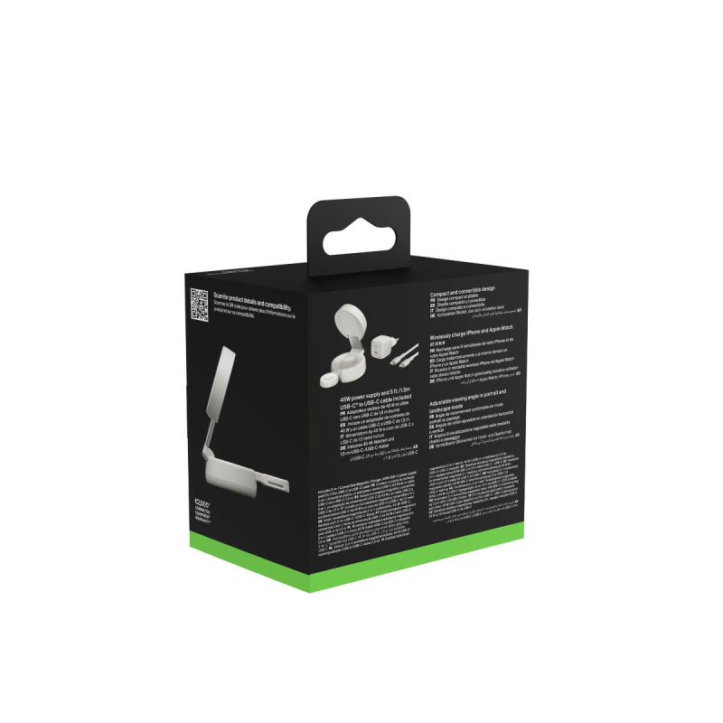 Belkin UltraCharge Pro ładowarka magnetyczna 2w1 Qi2 25W, pi… | PartsPC.pl